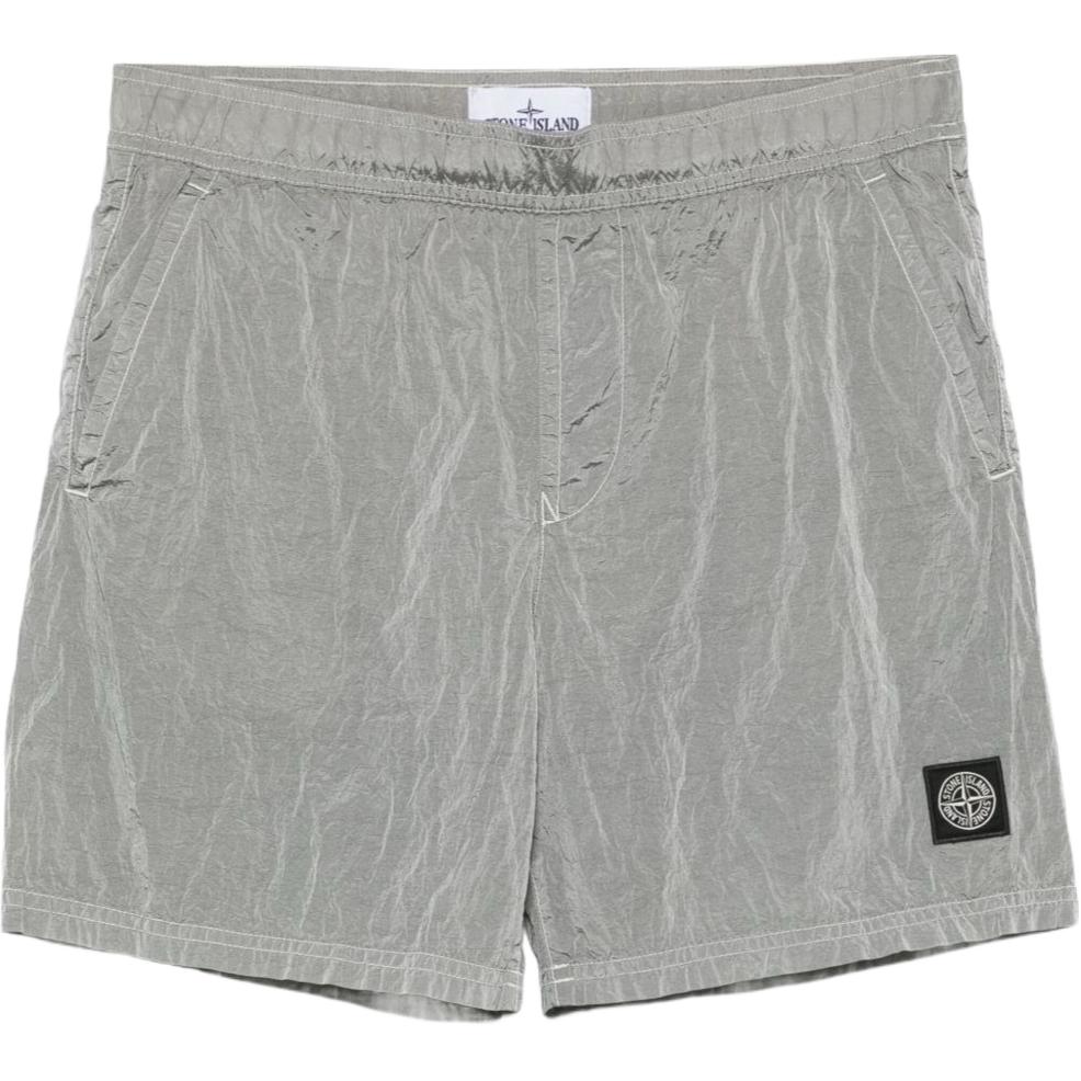 STONE ISLAND Crinkled Shorts