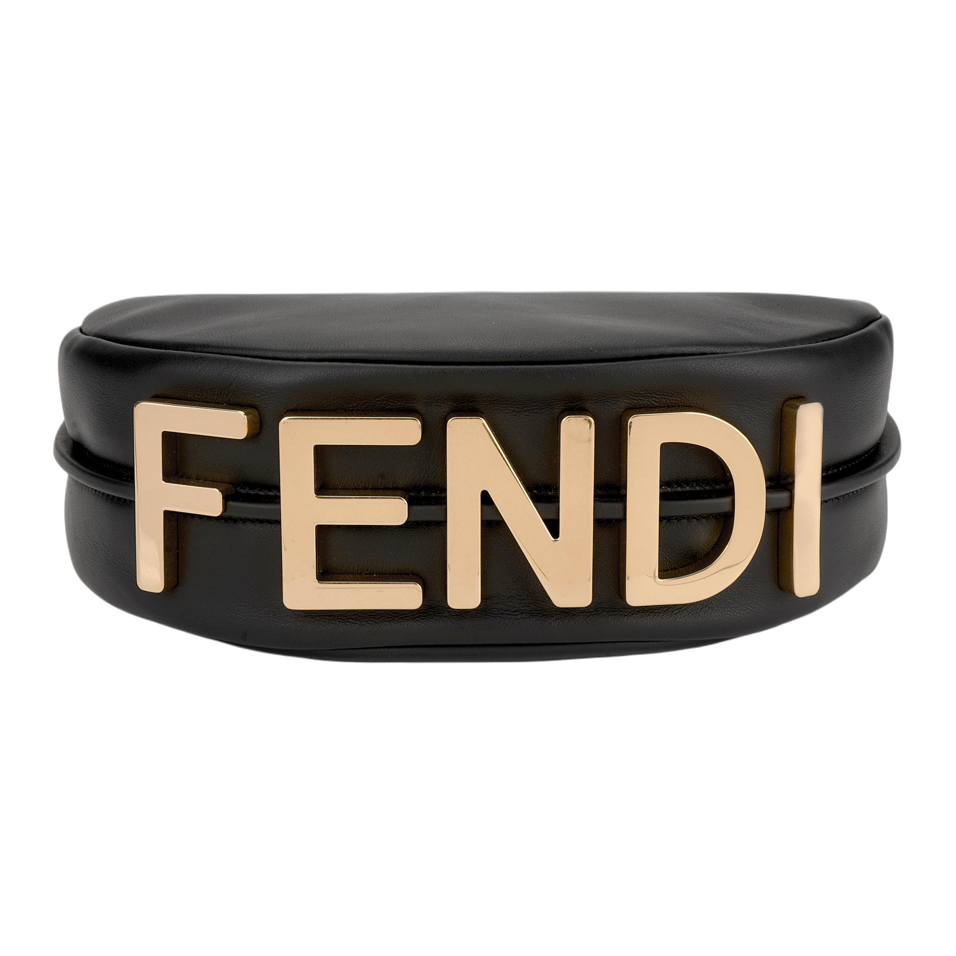 Женская сумка Fendi 8BR798-A5DY-F1HEJ (черный) — фото 4