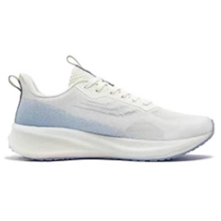 361° Feiying 5.0 Abrasion Resistant Coverage Rebound Low top Sprint Running Shoes Men’s White Blue