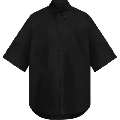 Balenciaga Shirts Men's Black Moderate