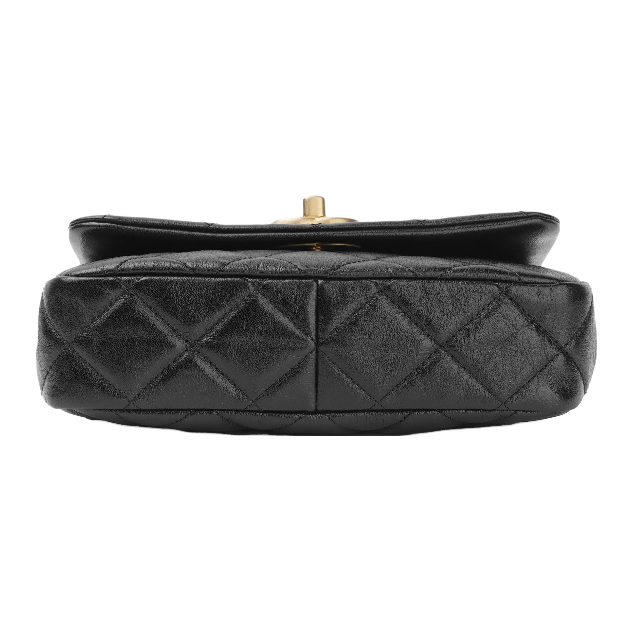 Женская сумка Chanel Vintage (черная) — фото 4