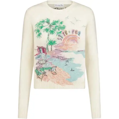 DIOR SS25 Cashmere Sweater Women's