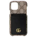 GUCCI Marmont Leather Paneled Canvas