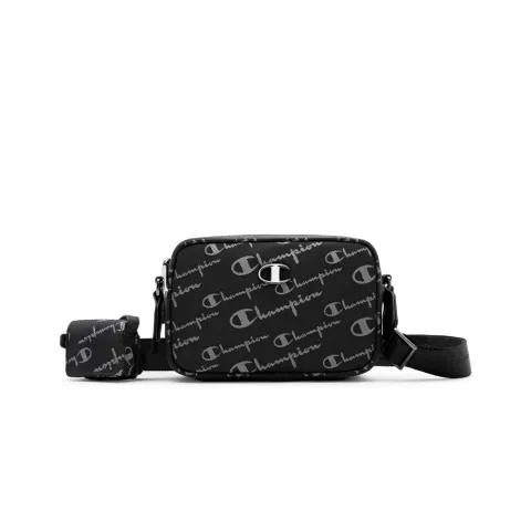 Champion Textile, Synthetic Leather Crossbody Bag Regular Unisex Khaki/Blue/Black
