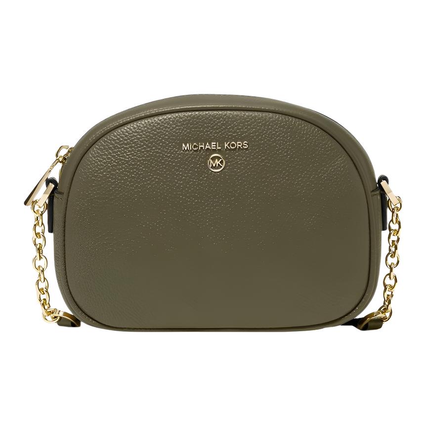 Женская сумка MICHAEL KORS MK Jet Set Charm 19 Logo (оливковая)