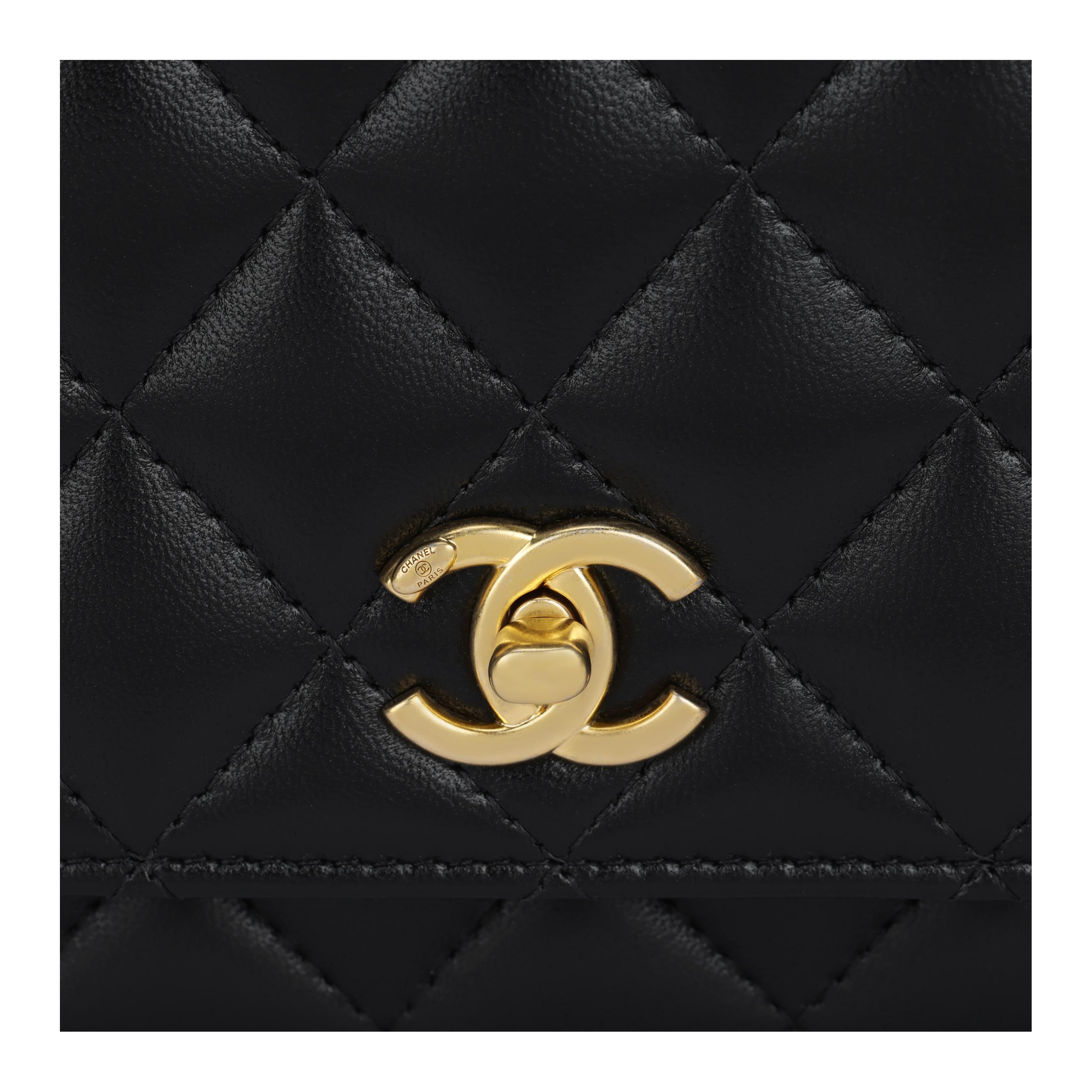 Женская сумка Chanel WOC (черная) — фото 5