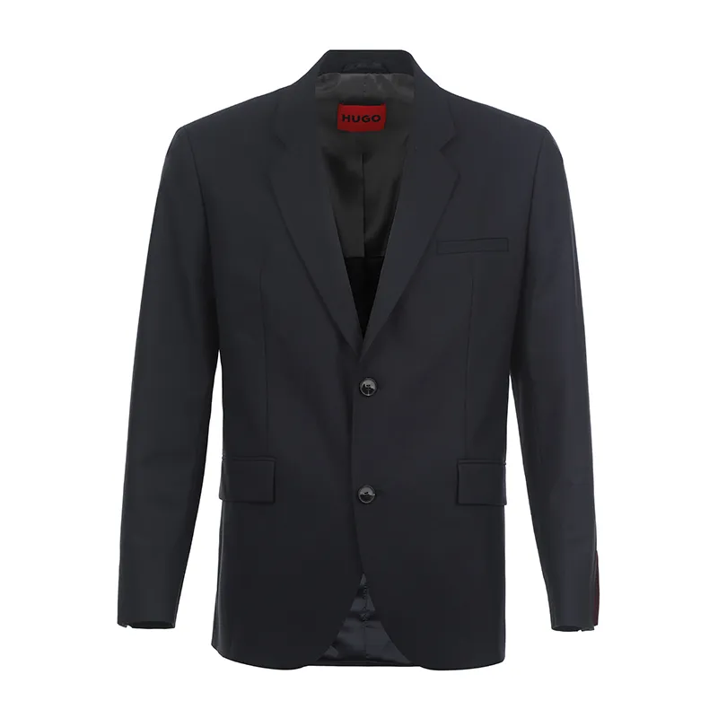 HUGO BOSS SS25 Business Suit Coat Men's Dark Blue