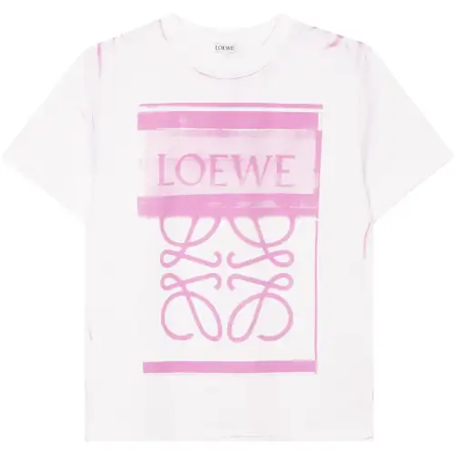 LOEWE Logo Printed Crewneck T-Shirt