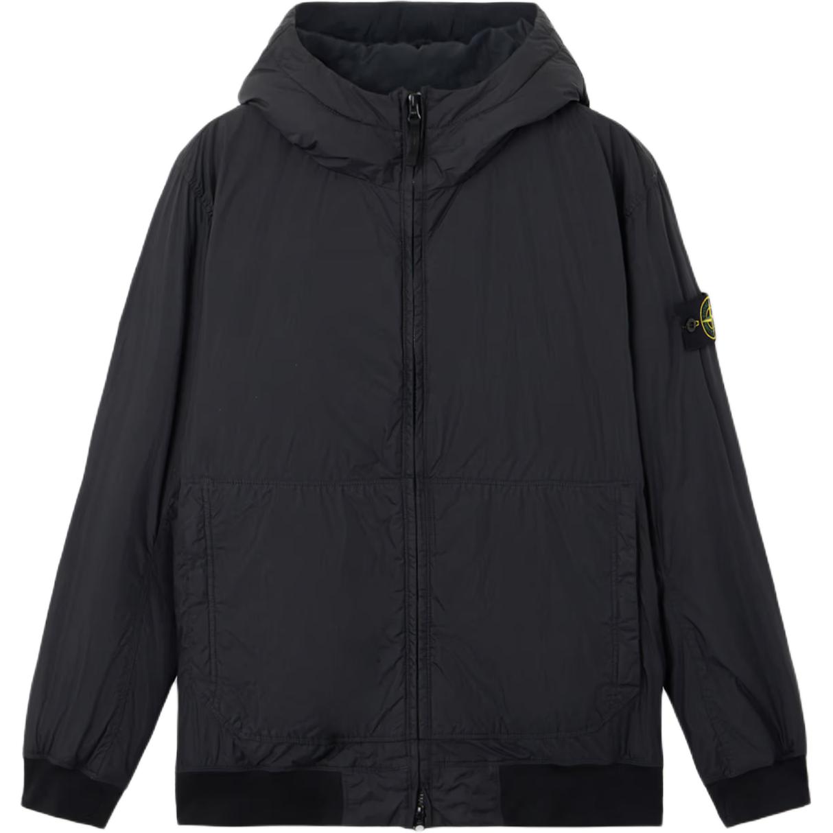 Мужская куртка Stone Island PrimaLoft-TC (черная)