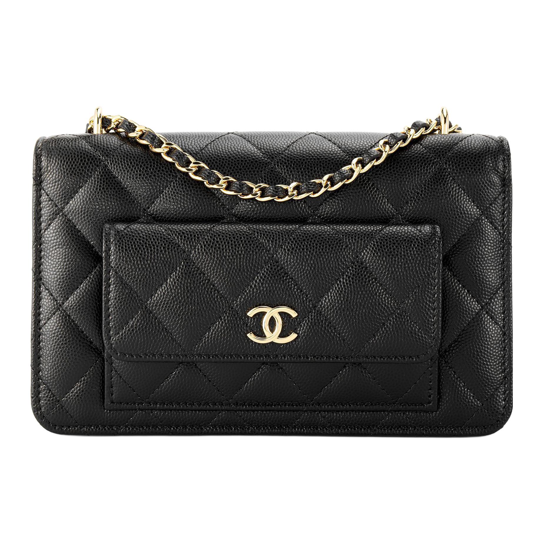 Женская сумка Chanel (черная)