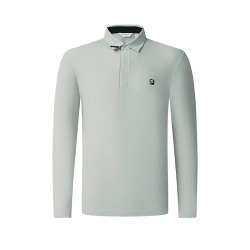 FILA Golf Polo Shirt Men's Wild Dove Gray