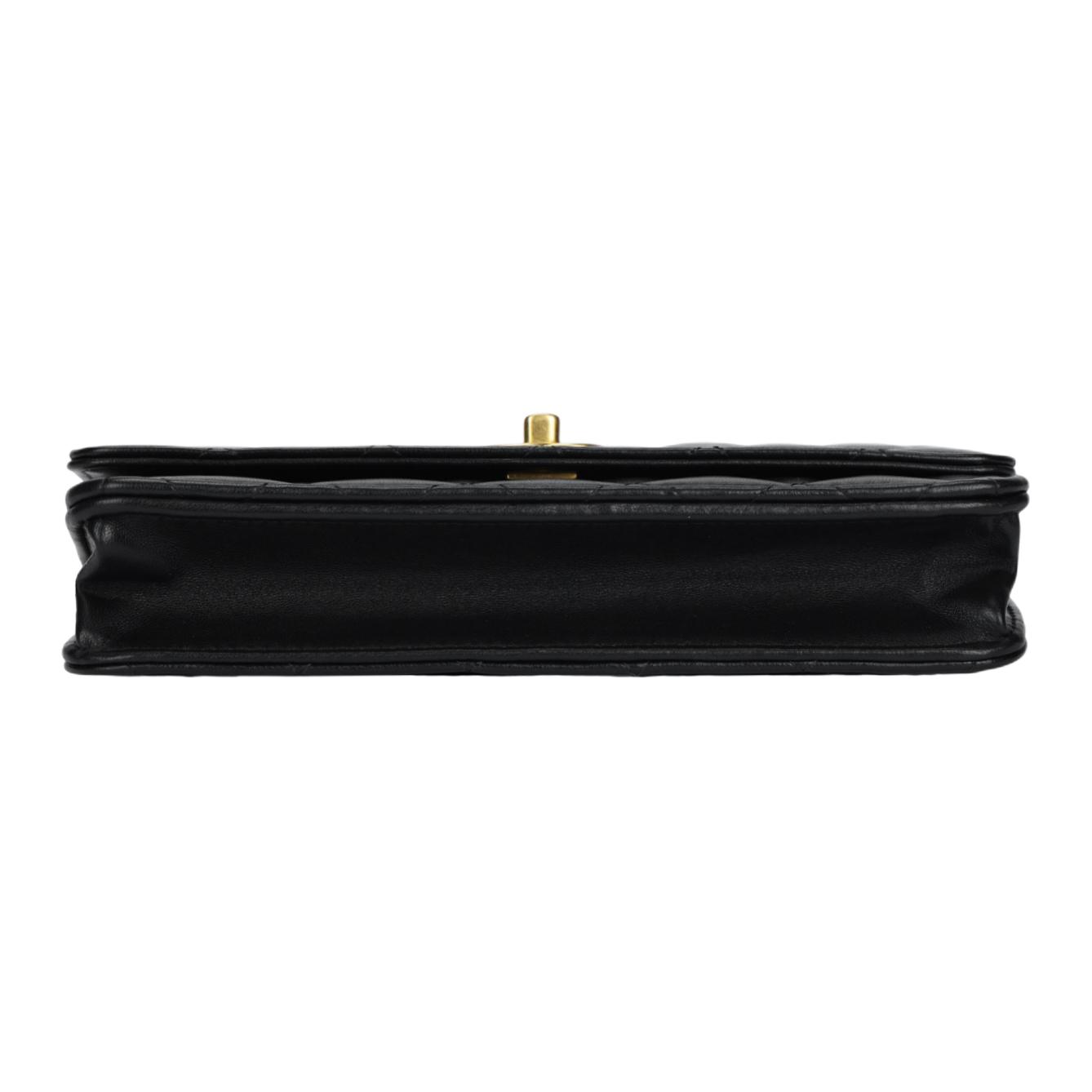 Женская сумка Chanel WOC (черная) — фото 4