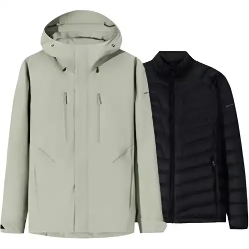 Anta Outdoor Collection Waterproof, Windproof, Abrasion Resistant, Thermal Windbreaker Jacket Men's