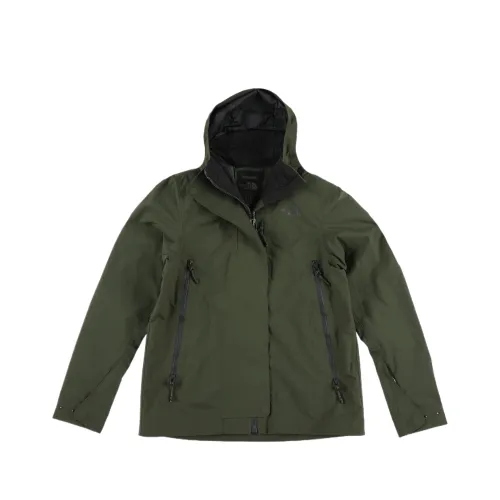 THE NORTH FACE Jackets Women's Dark Green Hooded Moderate Other