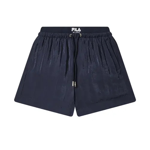 FILA MILANO Casual Shorts Women's Italian Dark Blue