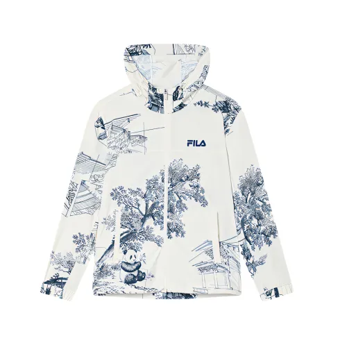 FILA Heritage Jackets Men's Blue Hooded Non Detachable Moderate Other