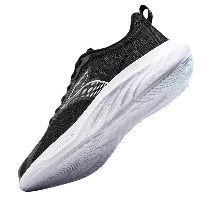 361° Slip Resistant, Abrasion Resistant, Lightweight Low top Casual Sprint Running Shoes Men’s Black White
