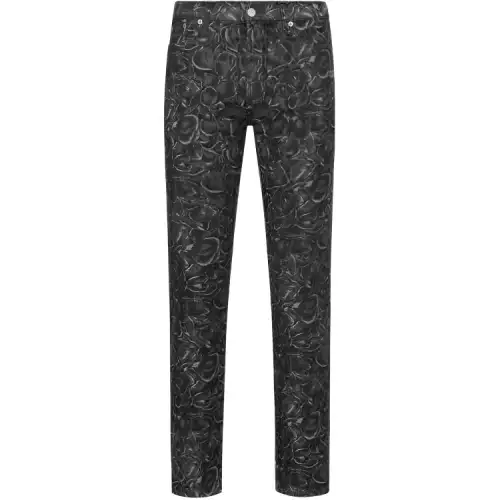 DIOR Jeans Men's Gray Moderate Other