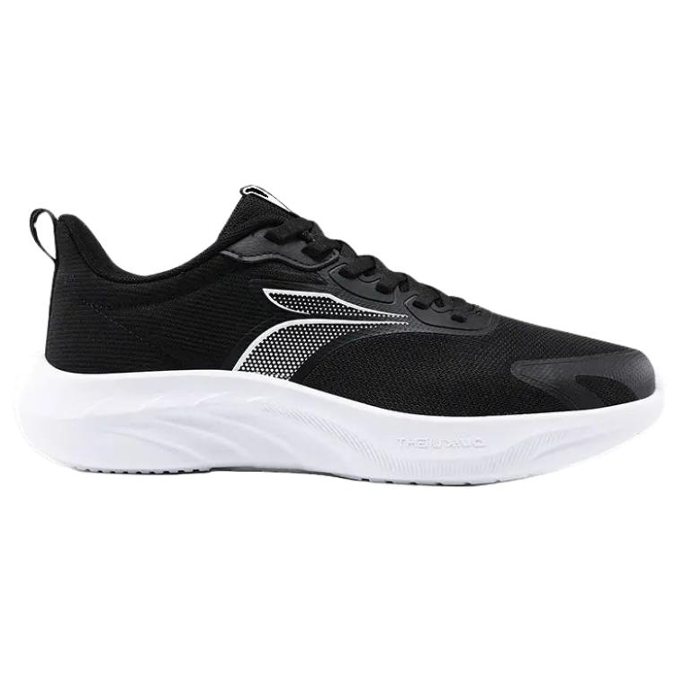 361° Slip Resistant, Abrasion Resistant, Lightweight Low top Casual Sprint Running Shoes Men’s Black White