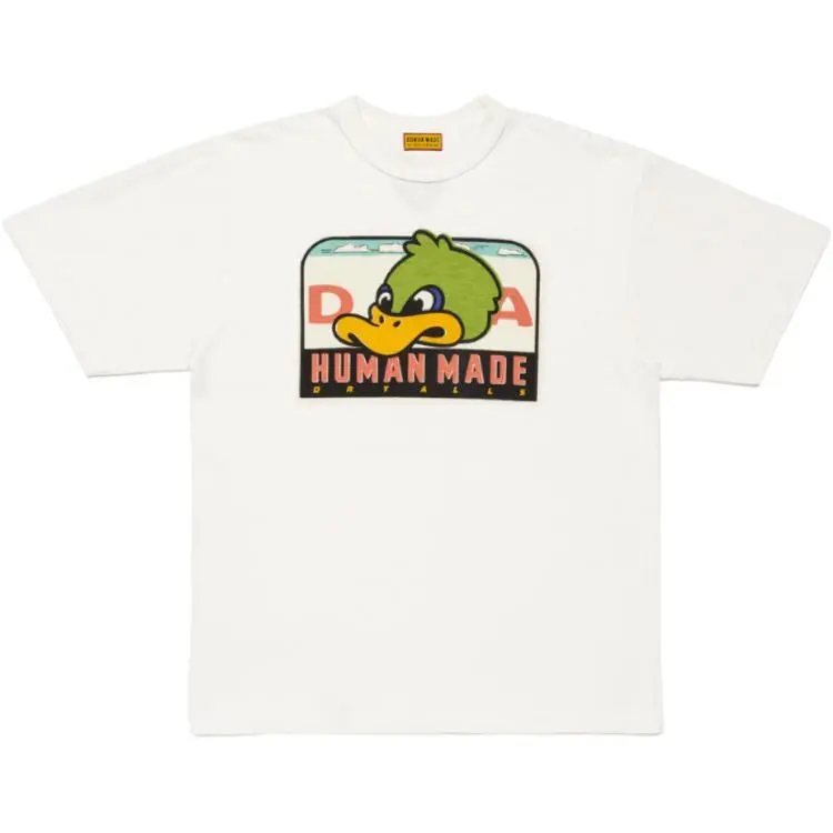 Human Made Duck-print cotton T-shirt