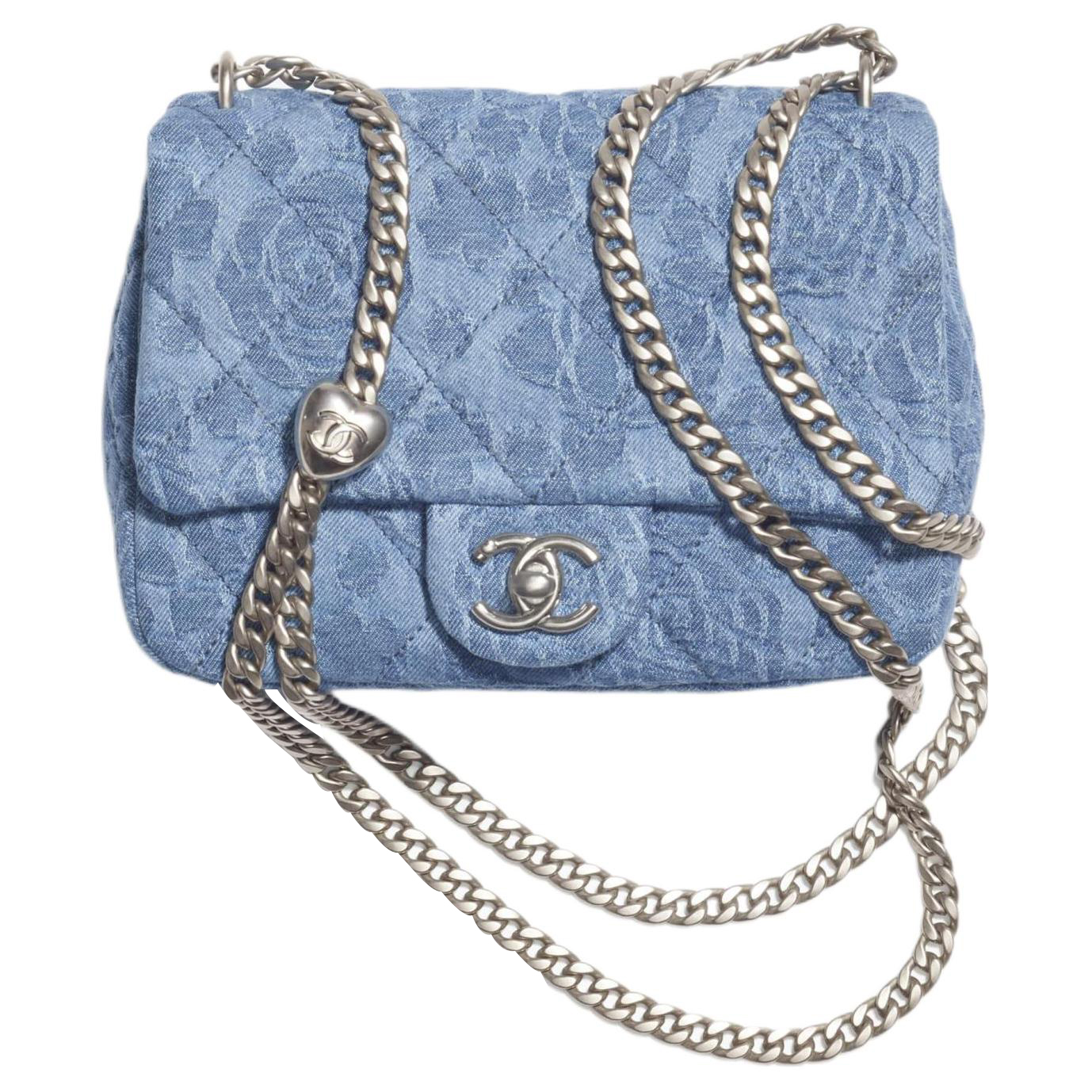 Женские сумка Chanel CHANEL 23P (голубая)