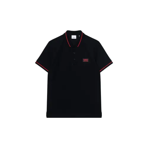 Burberry Men Grenford Polo Black