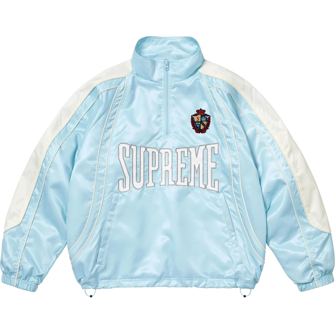 Толстовка Supreme SS25 Satin Piping Pullover (разноцветная)