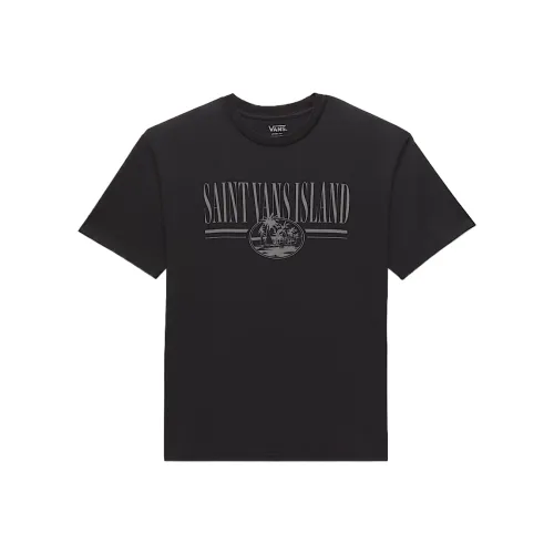 Vans T Shirts Men's Black Crew Neck