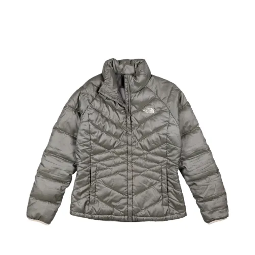 THE NORTH FACE Jackets Women's Gray Stand Collar Thickened Other