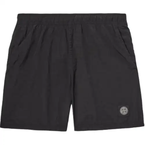 STONE ISLAND Casual Shorts Men's Black