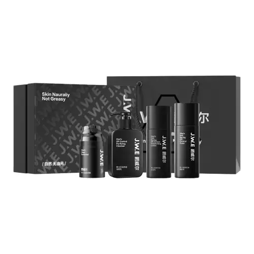 Moisturizing skin care set for skin care, refreshing soothing tonic, perfume, serum, long-term effect, deep cleansing, oil sheen control, anti-acne, 3 piece set