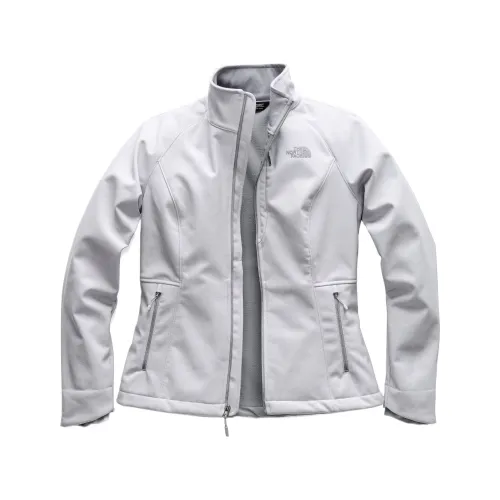 THE NORTH FACE Jackets Women's Gray Stand Collar Moderate Soft Shell