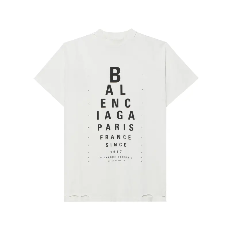 Balenciaga Optical Oversized T Shirt