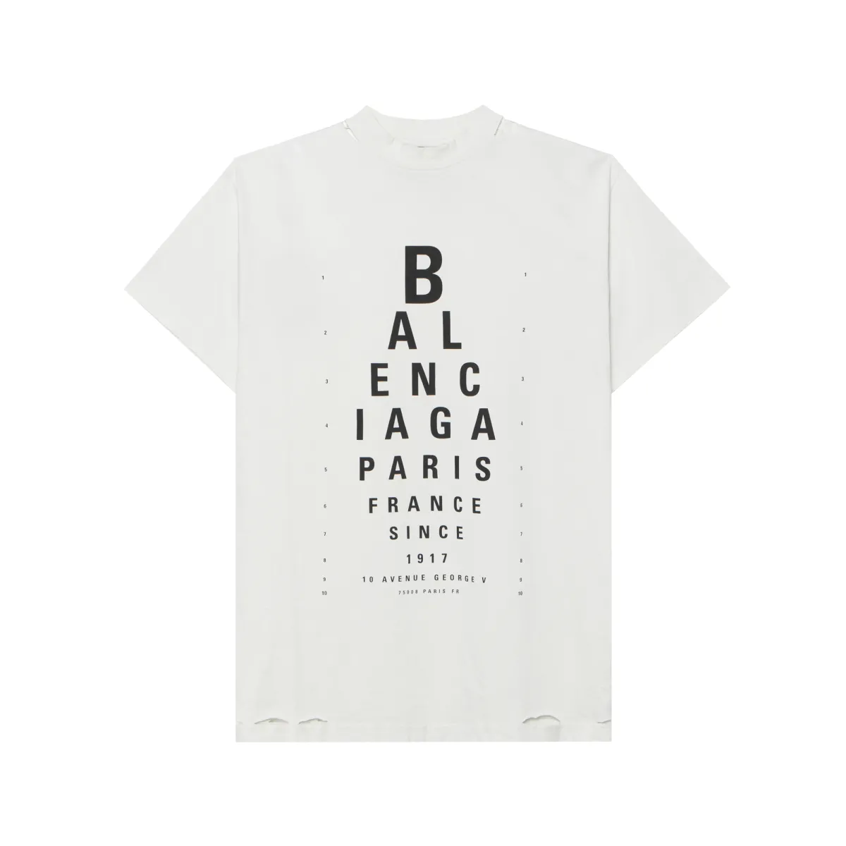 Balenciaga Optical Oversized T Shirt
