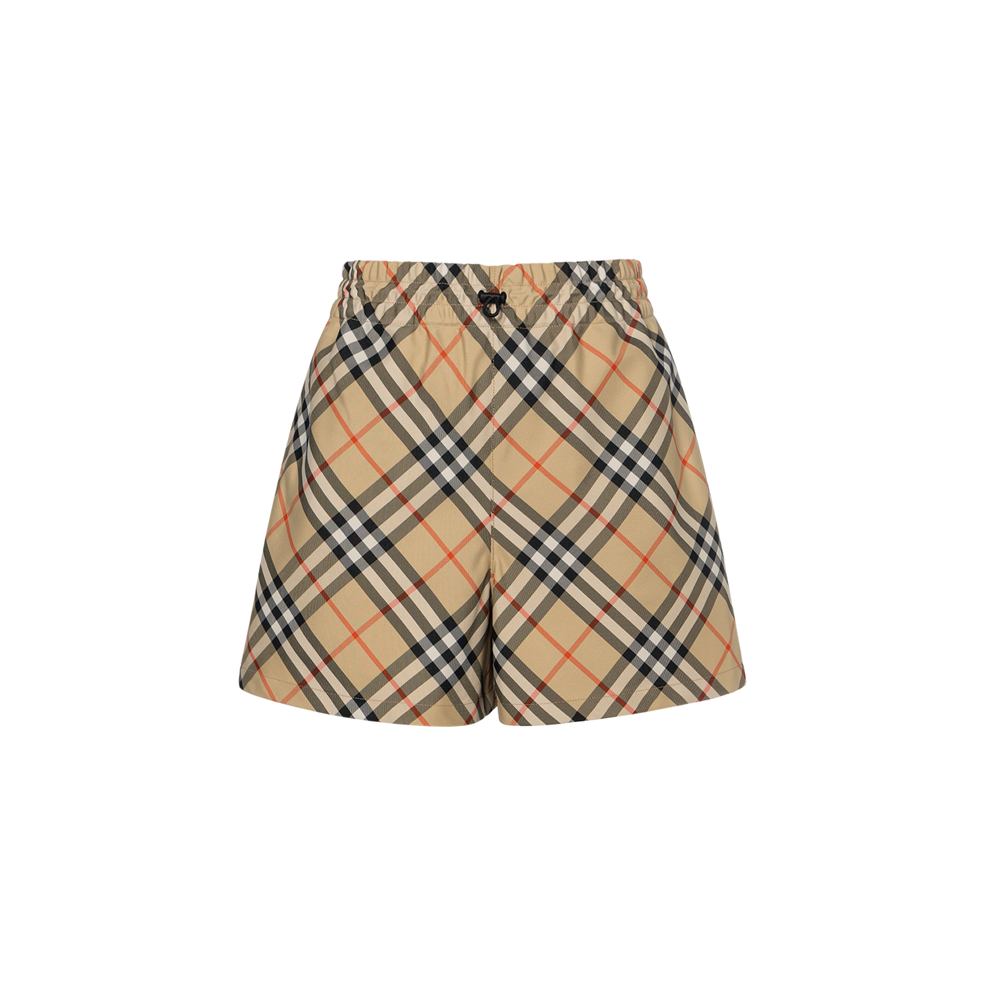 Женские шорты Burberry SS24 (песочные)
