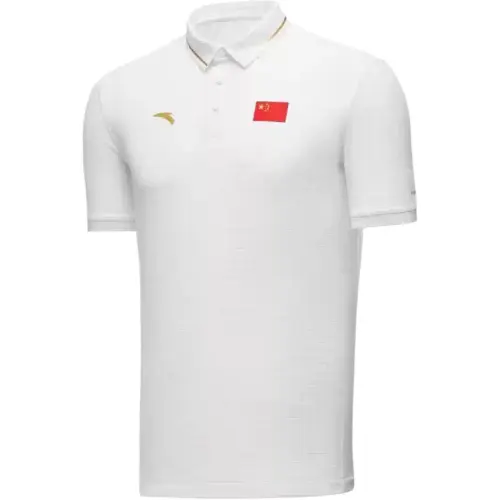 ANTA Polo Shirts Women's Snowflake White Moderate Straight Fit