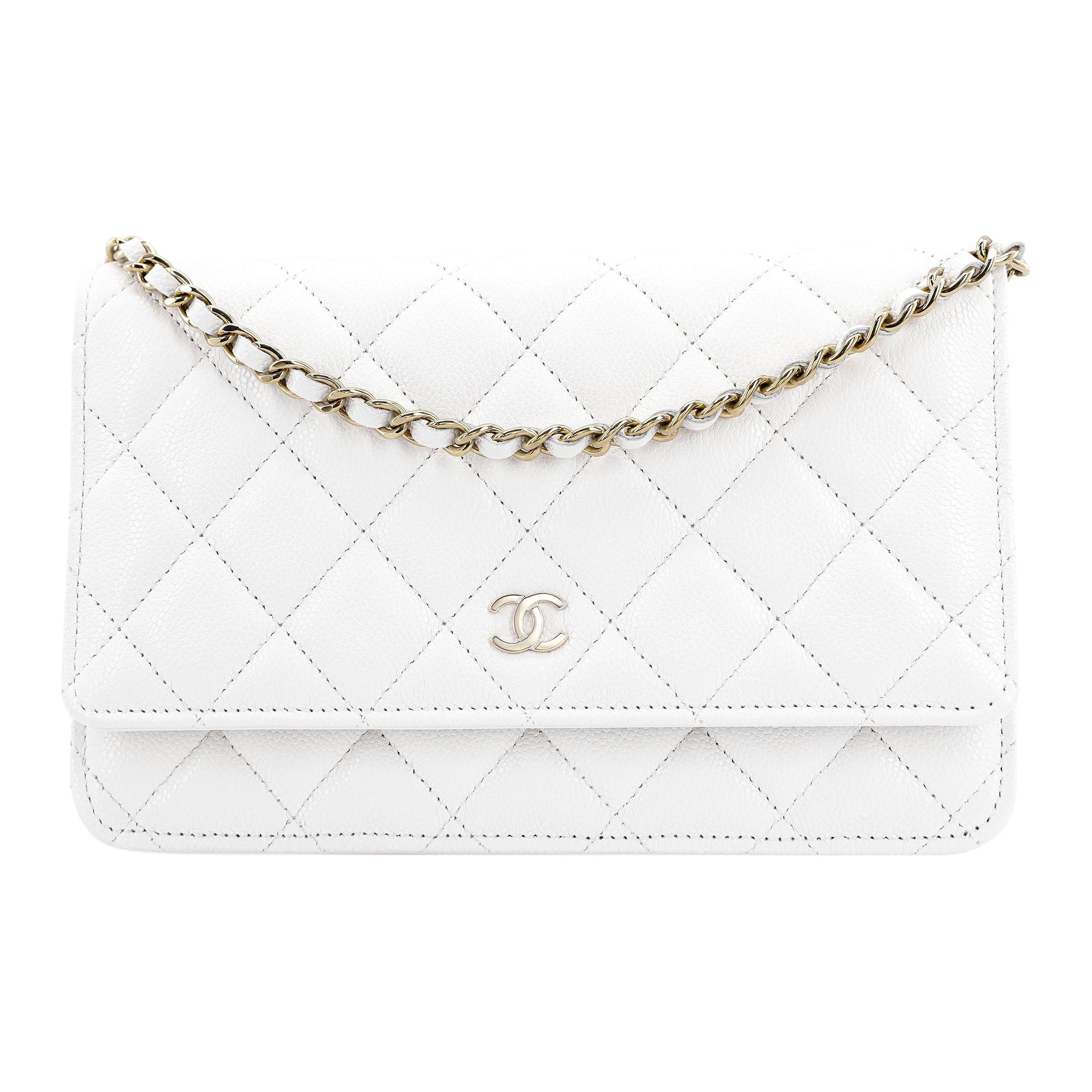 Женская сумка Chanel (белая)