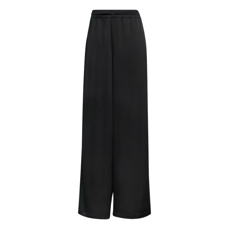 Женские штаны adidas originals Satin Wide Leg (черные)