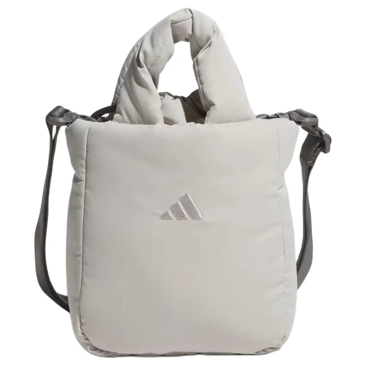 Adidas Polyester Shoulder Bag, Crossbody Bag, Handbag Small Women's Gray