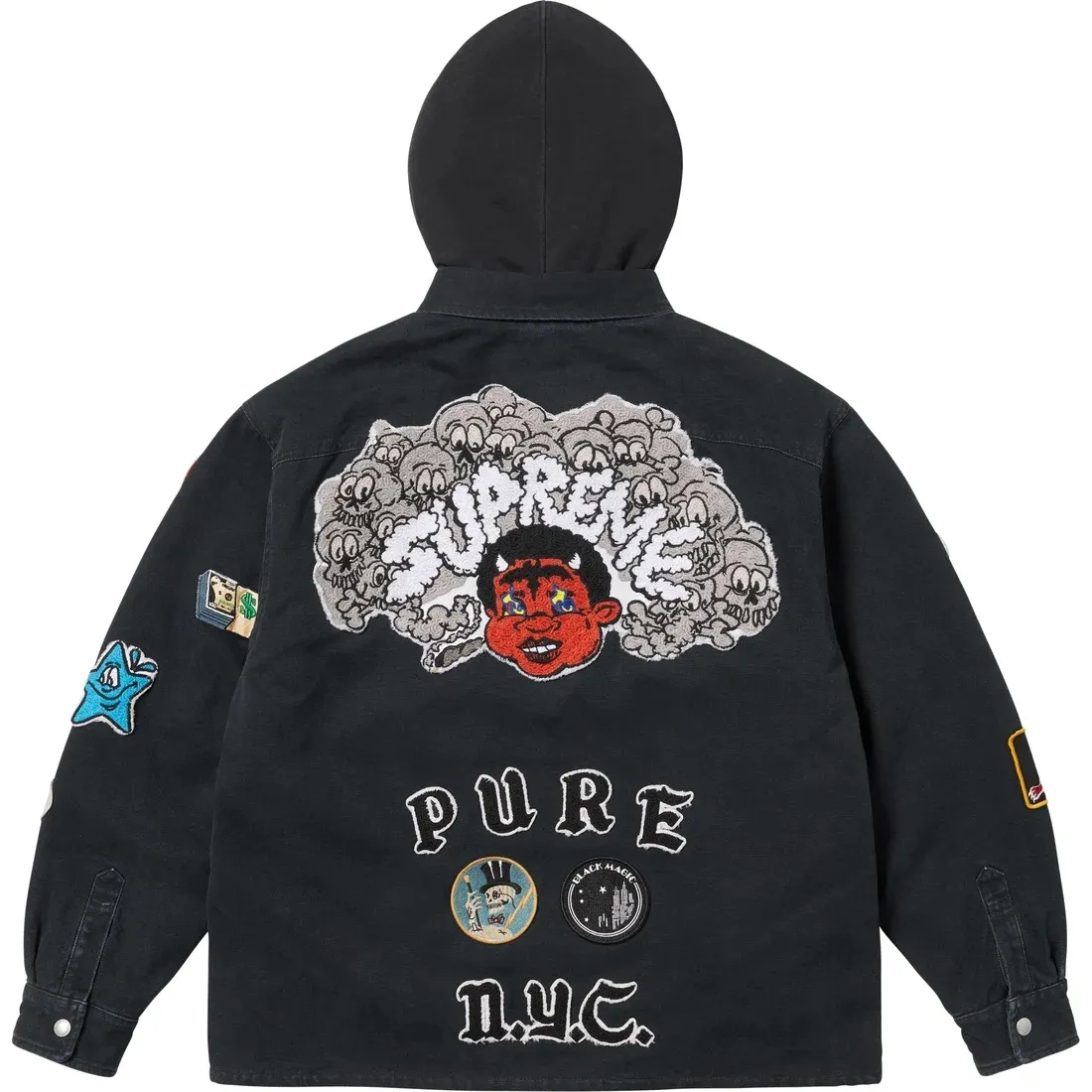 Supreme Stadium Patches 'Camo' Jacket