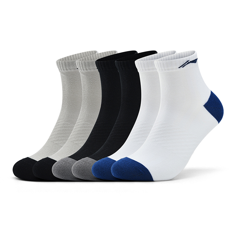 Li Ning Ankle Socks Unisex 6 Pack