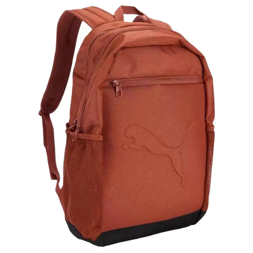 PUMA Fabric Backpack Medium Unisex Fruit Vinegar Brown