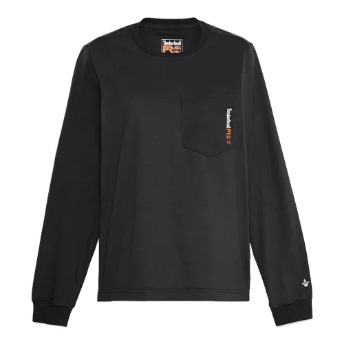 Timberland PRO T Shirts Women's Black Crew Neck Moderate