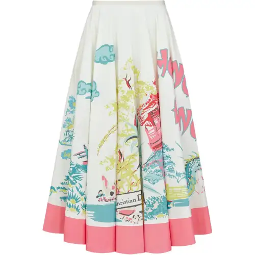 DIOR SS25 Casual Long Skirt Women's