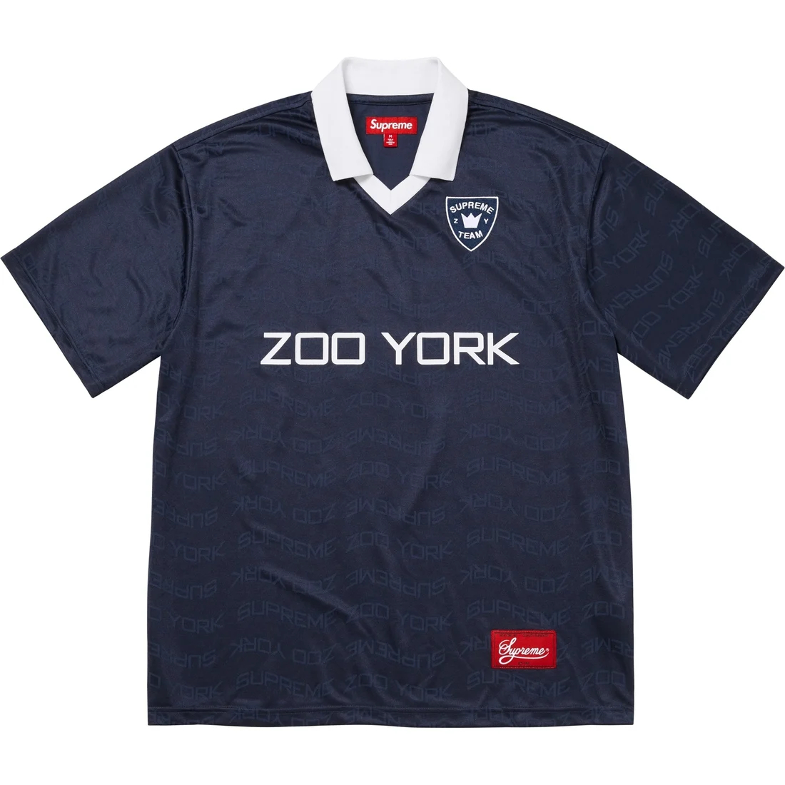 Supreme Zoo York Soccer Jersey «SS 25 — Yellow» T-shirt