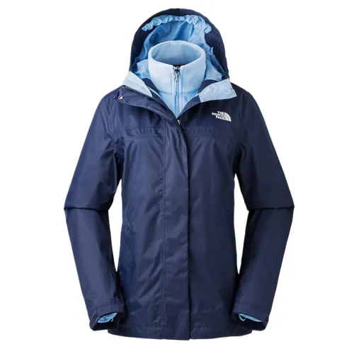 THE NORTH FACE Jackets Women's Dark Blue Hooded Moderate Other