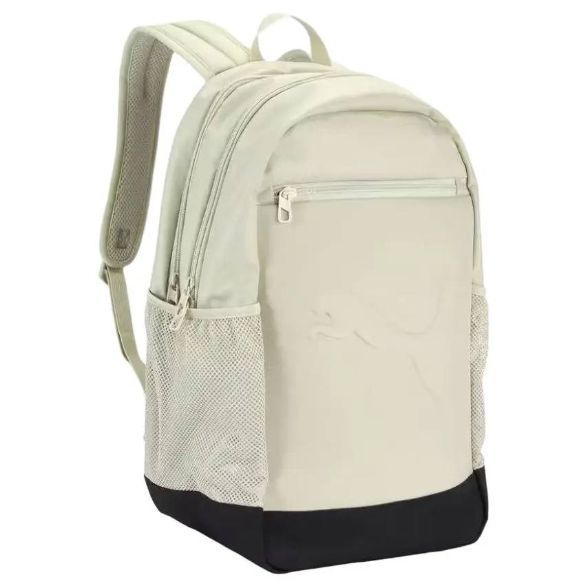 PUMA Fabric Backpack Medium Unisex Sand Gravel Gray