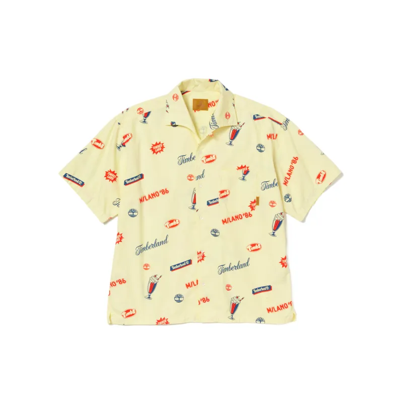 Timberland Shirts Unisex Yellow Lapel Moderate