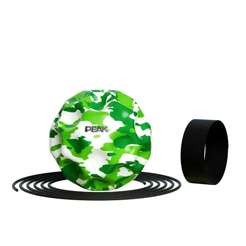 Handheld moon, durable rubber bouncy ball for training for men and women for hand-eye coordination, anti-stress, concentration