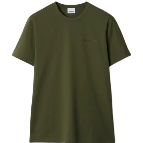 Burberry SS24 T Shirt Men's Dark Olive